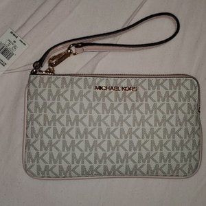 Michael Kors Logo Wristlet, fits Note 10!